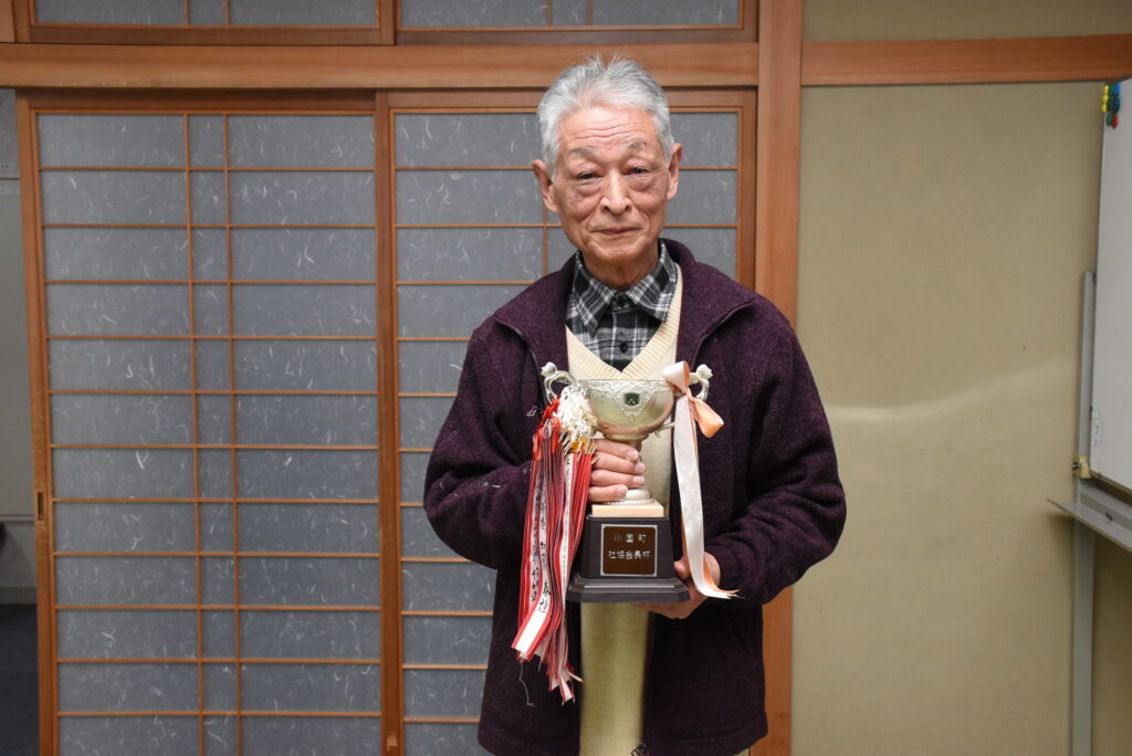 優勝した加藤春雄さん